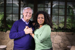 Jack Canfield and Oprah Winfrey